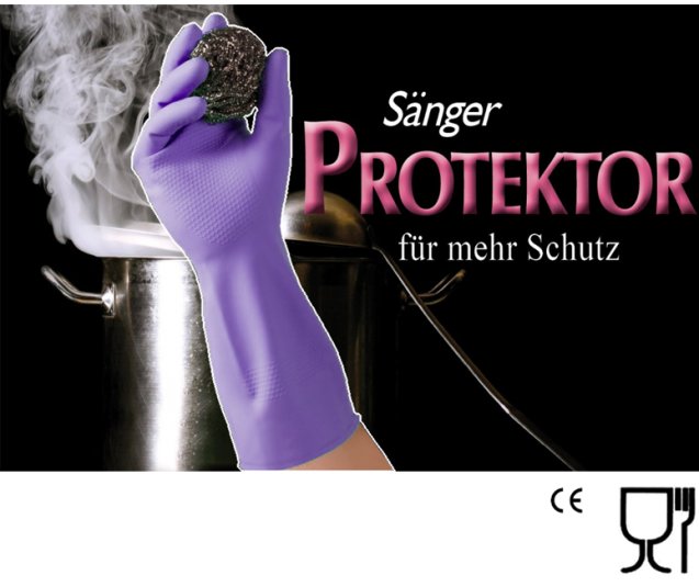 Handschuh Protektor           aus Naturkautschuk