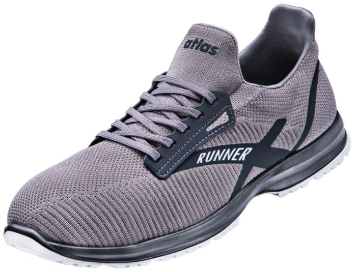 Atlas RUNNER 65, STONE GREY   Sicherheitsschuhe S1