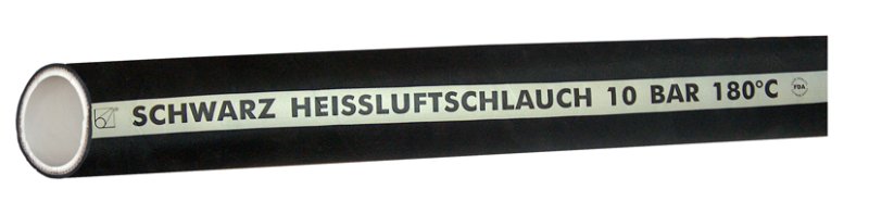Schwarz Heissluftschlauch     75 x 91 mm